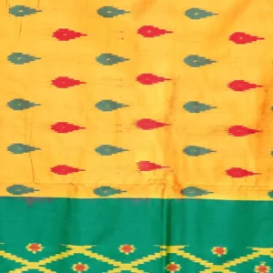 Mustard Emerald Ikat Glow