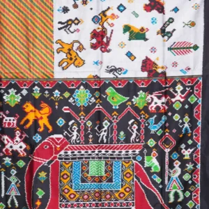 Storyteller Elephant Art Silk