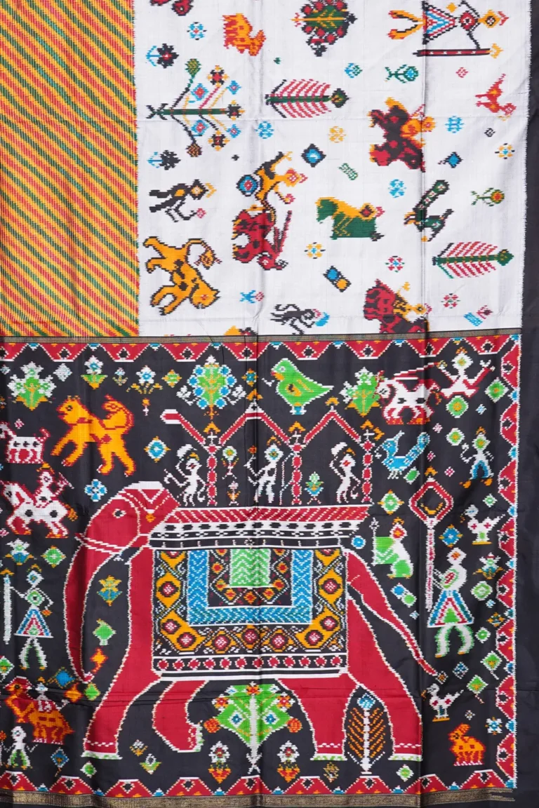 Storyteller Elephant Art Silk