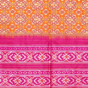 Sunset Pink Festive Silk