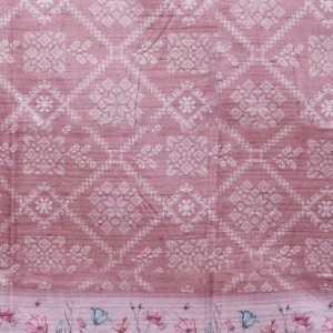 Blush Floral Butta Semi Tussar Saree