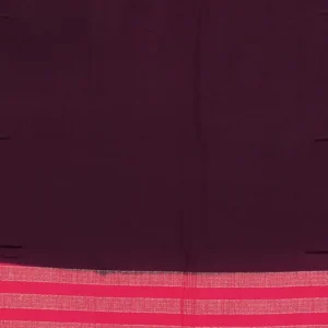Wine Semi Mysore Silk Saree