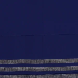 Royal Sapphire Semi Mysore Silk Saree