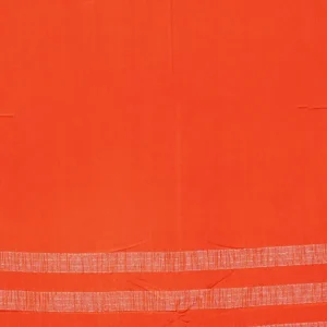 Tangerine Charm Semi Mysore Silk Saree