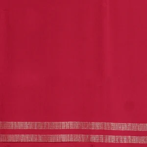 Wine Bloom Semi Mysore Silk Saree