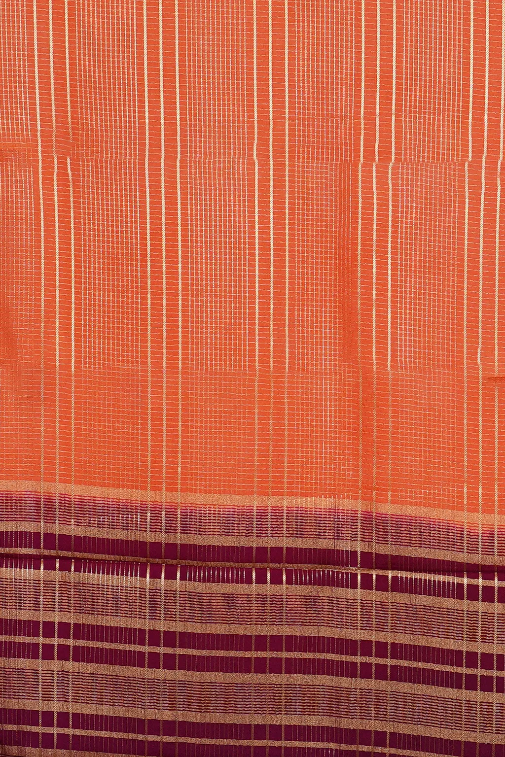 Peach Palace Semi Mysore Silk Saree