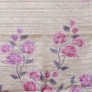Pearl Bloom Tussar Silk