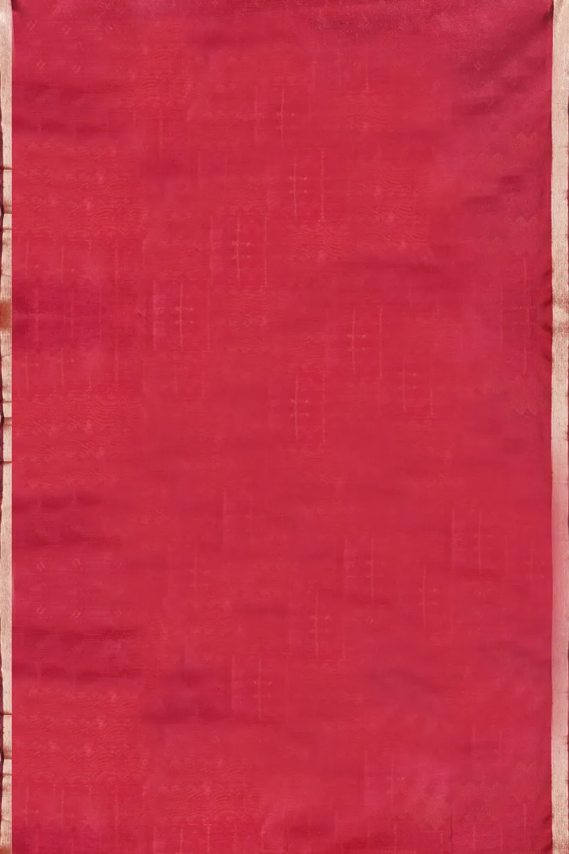 Charcoal Black Semi Raw Silk Saree with Traditional Ikat Inspired Weaves - Image 2