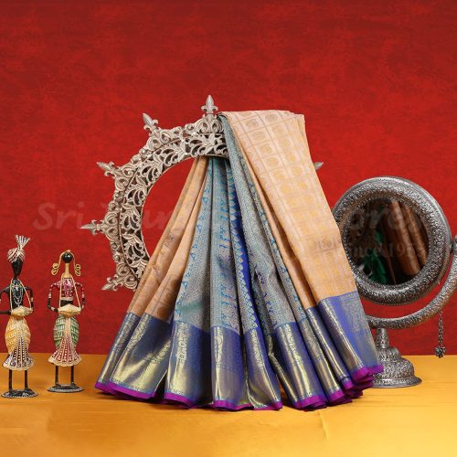 sri_kumaran_stores-kanchipuram_silks-light_orange_saree_with_turquoise_blue_border-1.jpg