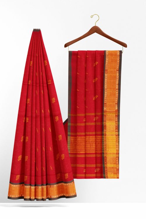 sri_kumaran_stores_cotton_saree_red_saree_with_yellow_border-2.jpg