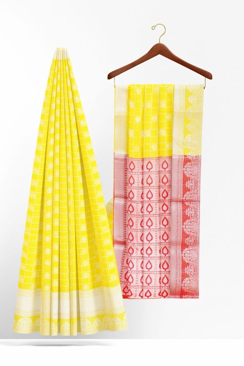 sri_kumaran_stores_cotton_saree_yellow_saree_with_silver_border_1-2.jpg