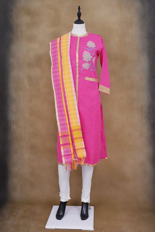 sri_kumaran_stores_kurti_pink_floral_design_top_with_white_bottom_and_pink_and_yellow_shawl-1_e7b22a4f-5584-4e04-b7b8-7476b0ebc609.jpg