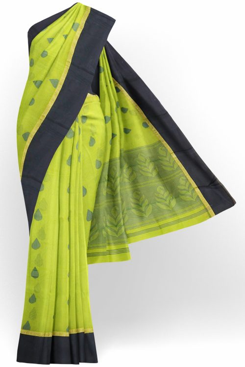 sri_kumaran_stores_silk_cotton_saree_parrot_green_saree_with_dark_green_border-1.jpg