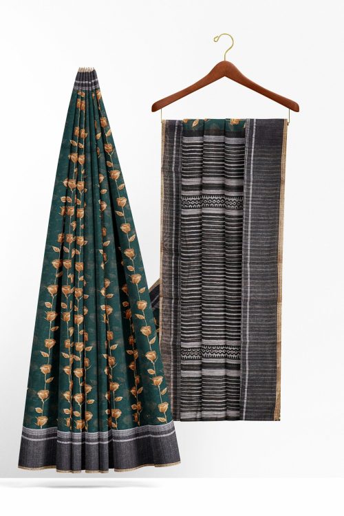 sri_kumaran_stores_synthetic_saree_dark_green_saree_with_black_border-2.jpg