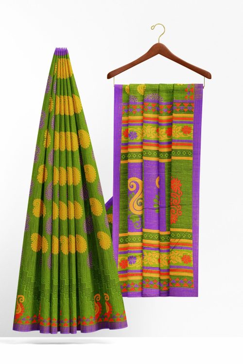 sri_kumaran_stores_synthetic_saree_green_saree_with_purple_border-2.jpg
